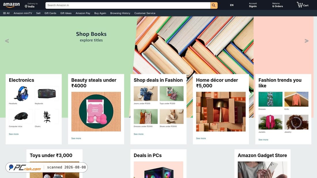 Screenshot of anoopsamazon.vercel.app