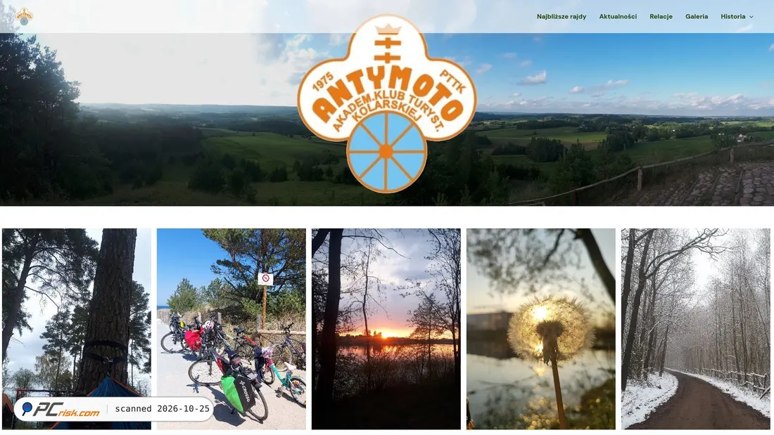 Screenshot von antymoto.pl