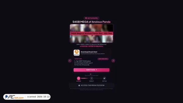 anxiouspandaleaks.com screenshot