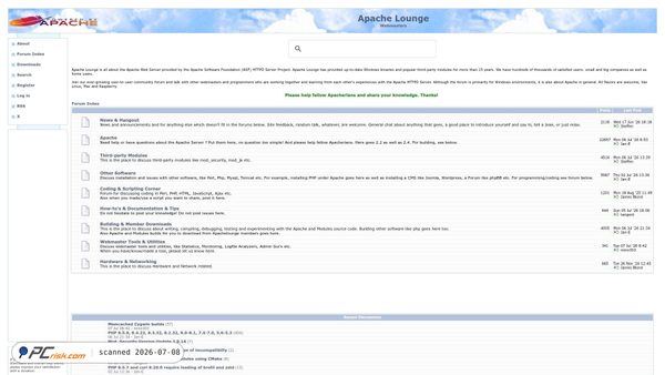 apachelounge.com screenshot