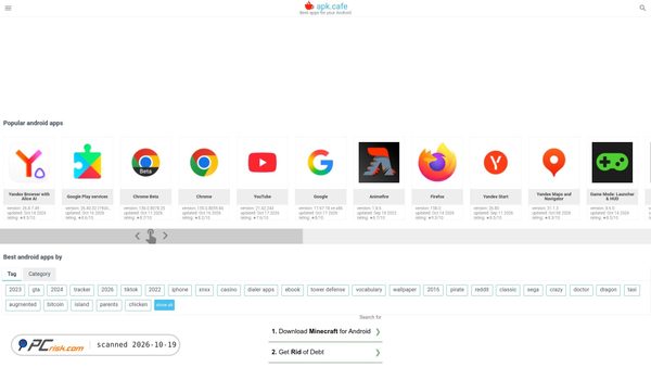 Captura de ecrã de apk.cafe