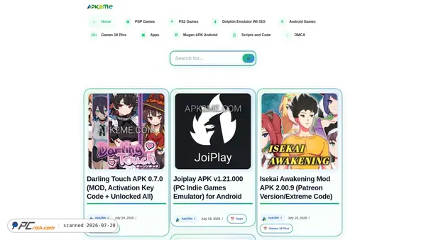 apk2me.com screenshot