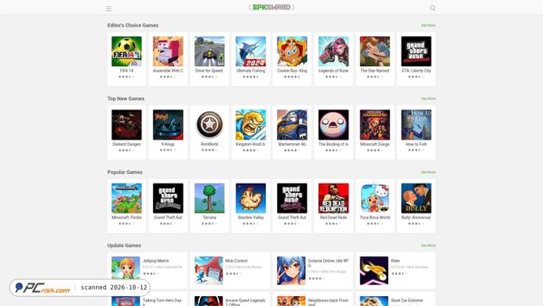 Screenshot van apkaward.com