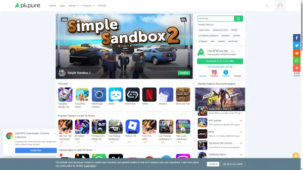 apkpure.com Screenshot