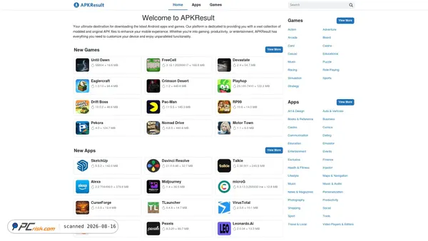 apkresult.io screenshot