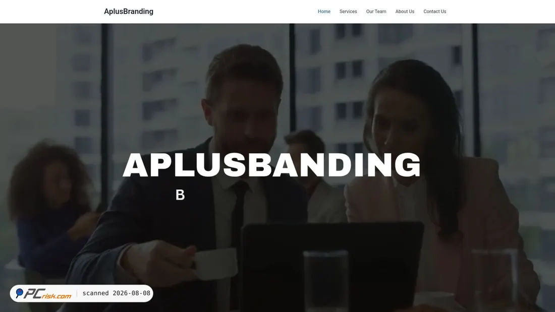 Screenshot of aplusbranding.infinityfree.me
