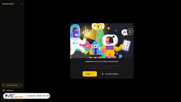 app.accessify.live screenshot