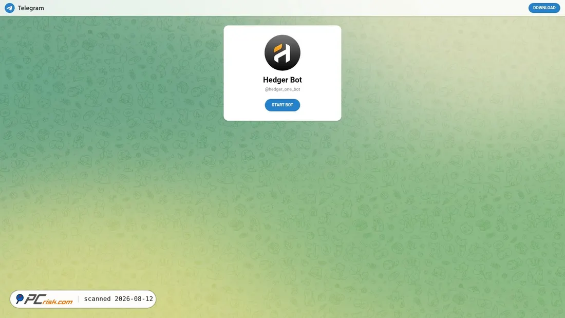 Screenshot of app.hedger.one