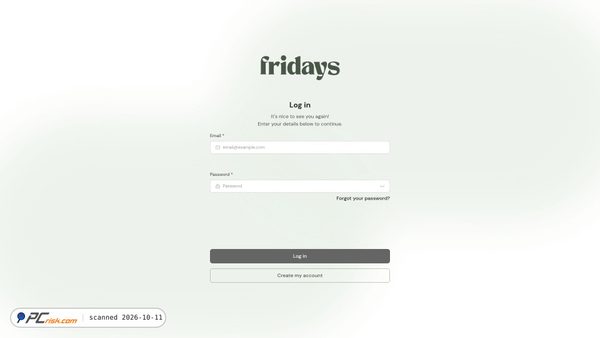Capture d’écran de app.joinfridays.com