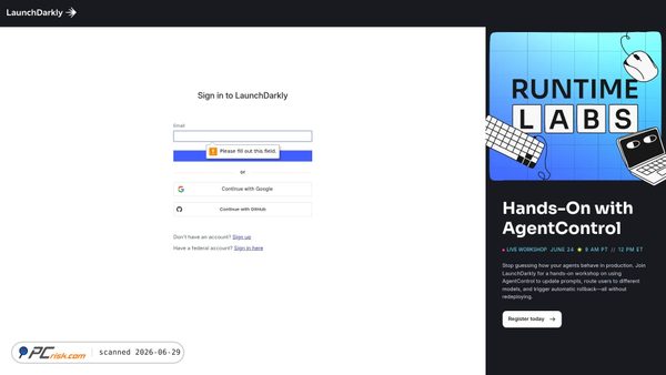 app.launchdarkly.com screenshot
