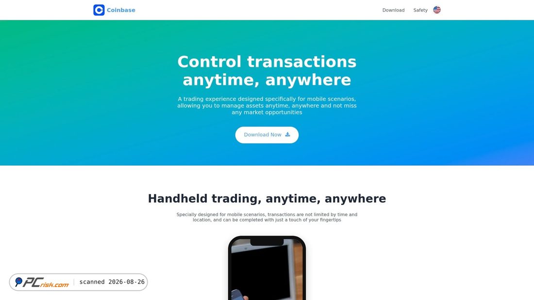 Screenshot of app.max-coinbase.com