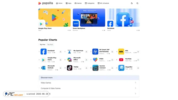 app.popsilla.com screenshot