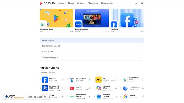 app.popsilla.com screenshot