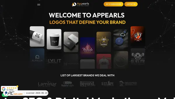 appearls.com screenshot