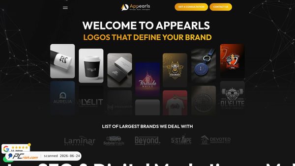 appearls.com screenshot