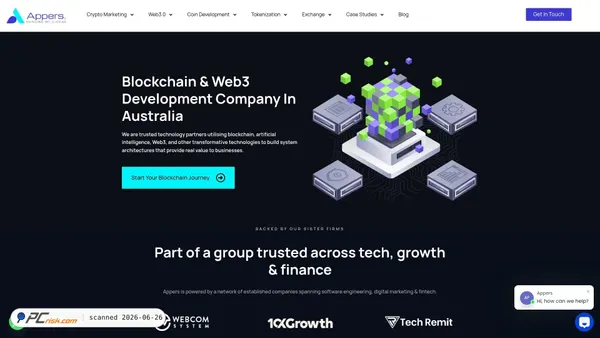 appers.com.au screenshot