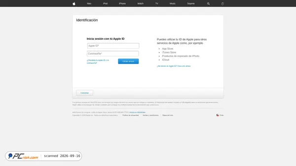 apple-icloud.azurewebsites.net screenshot