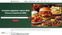 applebeesmenuss.com screenshot