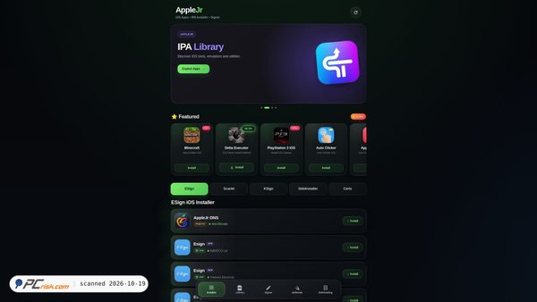 Zrzut ekranu applejr.net