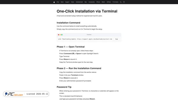appleonemac.replit.app Screenshot