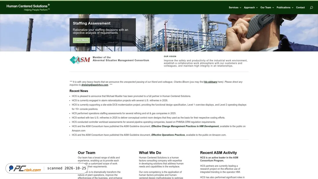 Screenshot of applyhcs.com