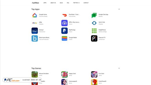 appmaus.com screenshot