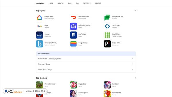 appmaus.com screenshot