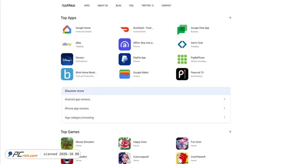 appmaus.com screenshot