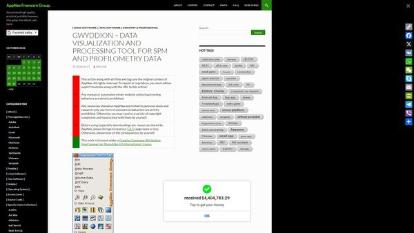 Screenshot di appnee.com