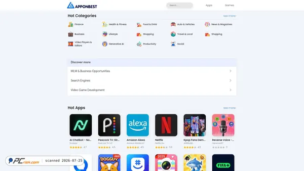apponbest.com screenshot