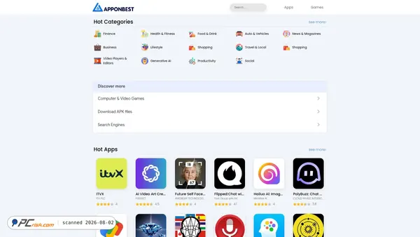 apponbest.com screenshot