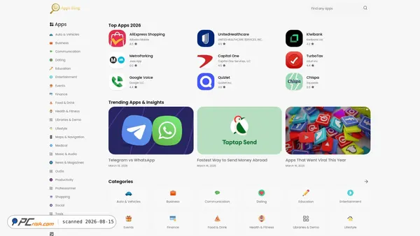 appsbing.com screenshot