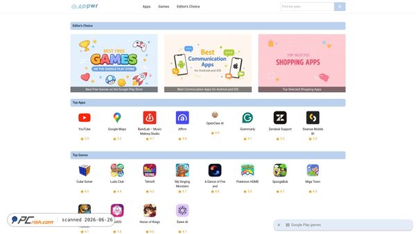 appwr.com screenshot