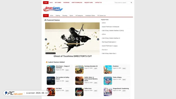 apunkagames.net screenshot