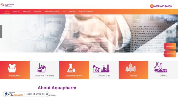 aquapharm-india.com screenshot