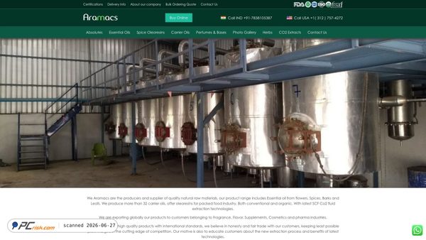 aramacs.com screenshot