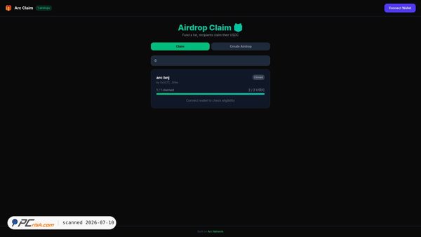 arc-claim.pages.dev screenshot