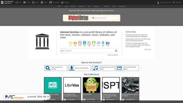 archive.org screenshot