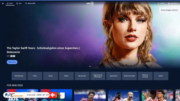 ardmediathek.de screenshot