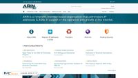 arin.net screenshot