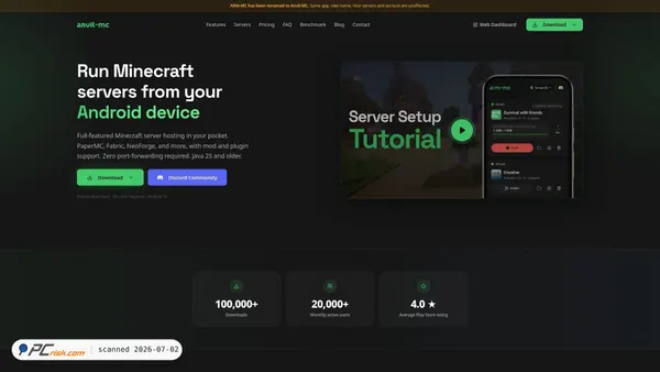 arm-mc.com screenshot