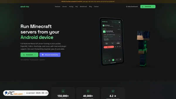 arm-mc.com screenshot