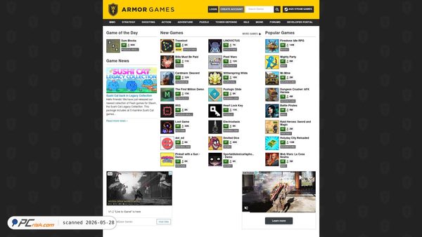 armorgames.com screenshot