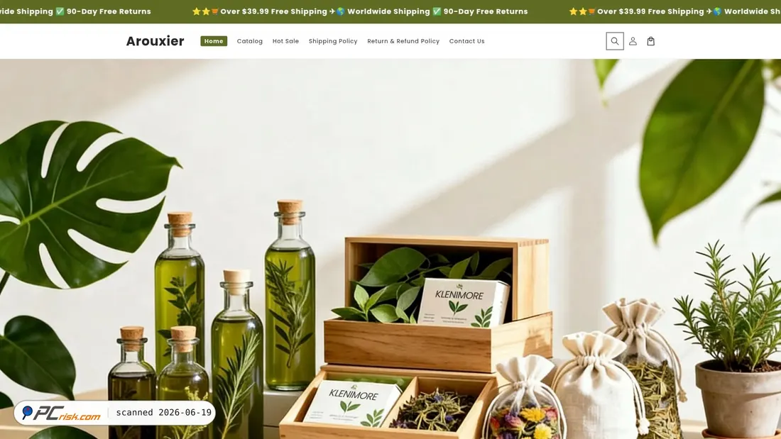 Screenshot of arouxier.com