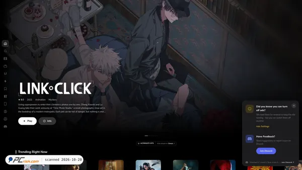 Captura de arrowtv.net