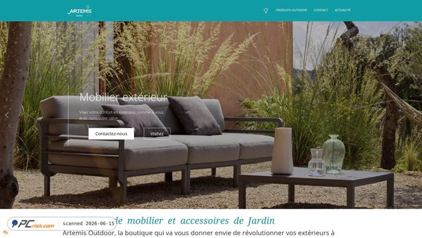 artemis-outdoor.fr screenshot