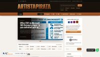 artistapirata.com screenshot