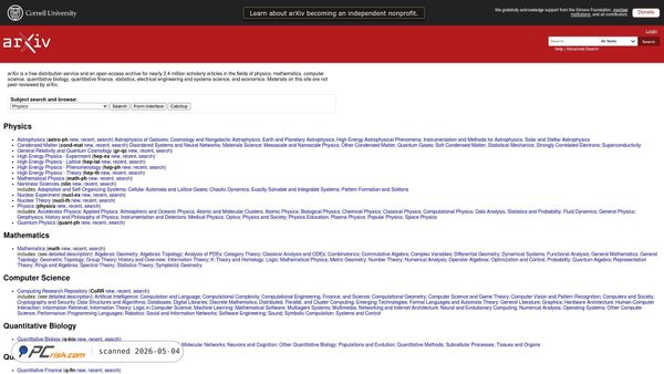 arxiv.org screenshot