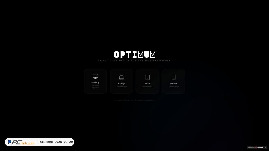 Screenshot of aryu.lovable.app
