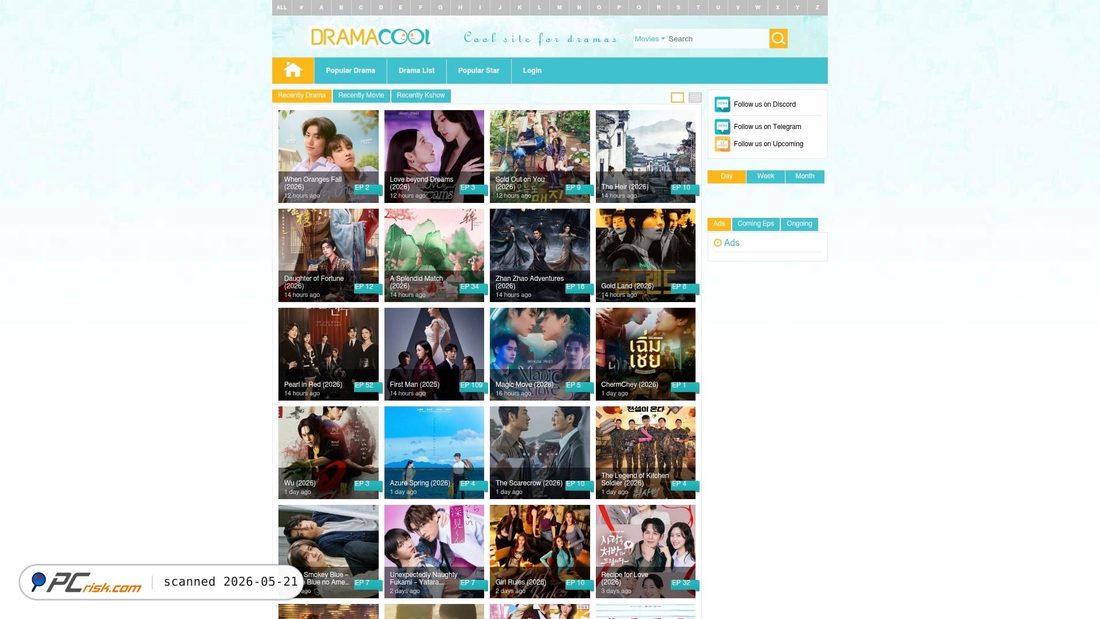 Screenshot of asianctv.in